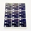TOP customized velvet display front control panel polycarbonate lexan label PC sticker