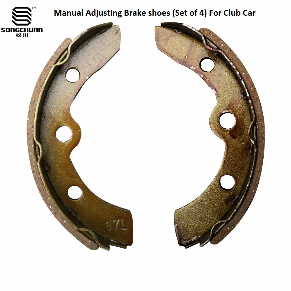 Manual Adjusting Brake Shoes Set Of For Golf Carts Club Car