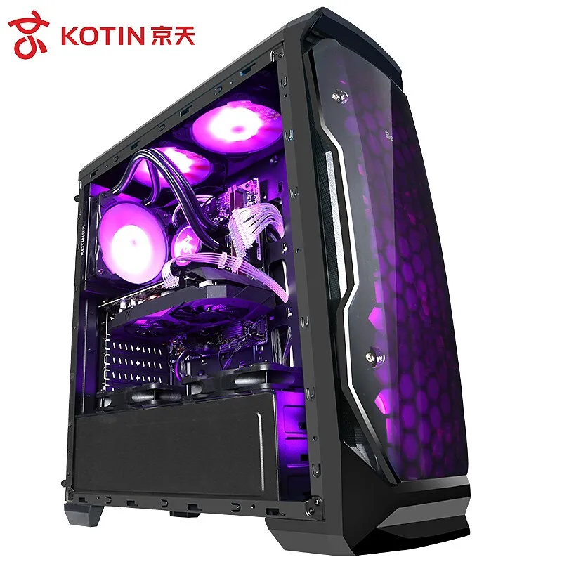 KOTIN  A8  AMD  R5  1600  Six Core  Office Desktop Computer  8G  DDR4  240GB   SSD  PC Game Host