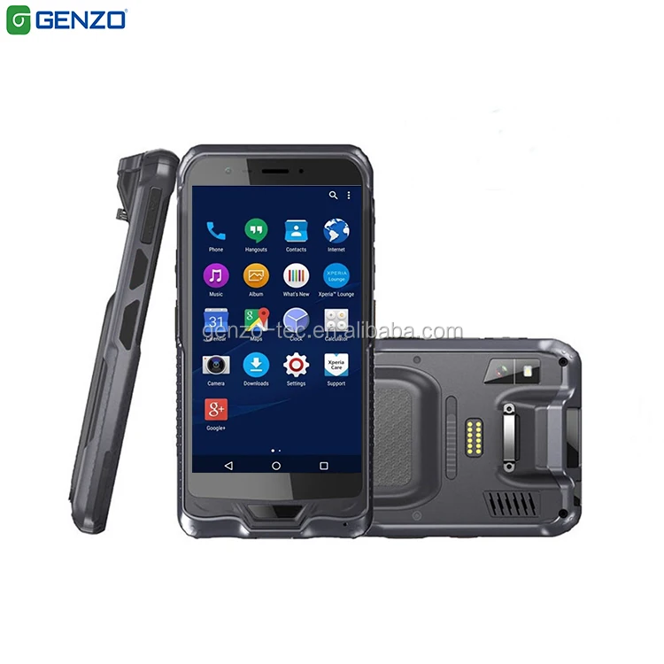 Shockproof Waterproof NOT Used Phone 4G Rugged Android 8.1 Smart Phone With 5000mAh Mobile Phone lcds NFC 2D Barcode Scanner