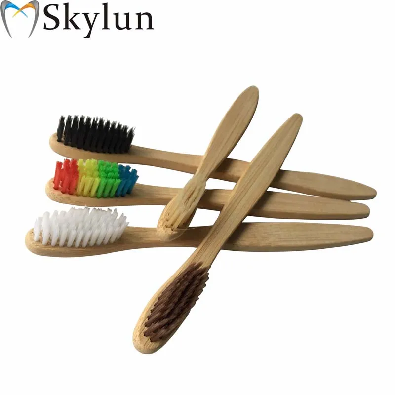 FDA CE Approved Popular Eco- friendly Bamboo Charcoal Toothbrush organic bamboo toothbrush, Bamboo color