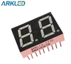 Smallest 2 digits LED Digital Display 7 segment 0.52" Green