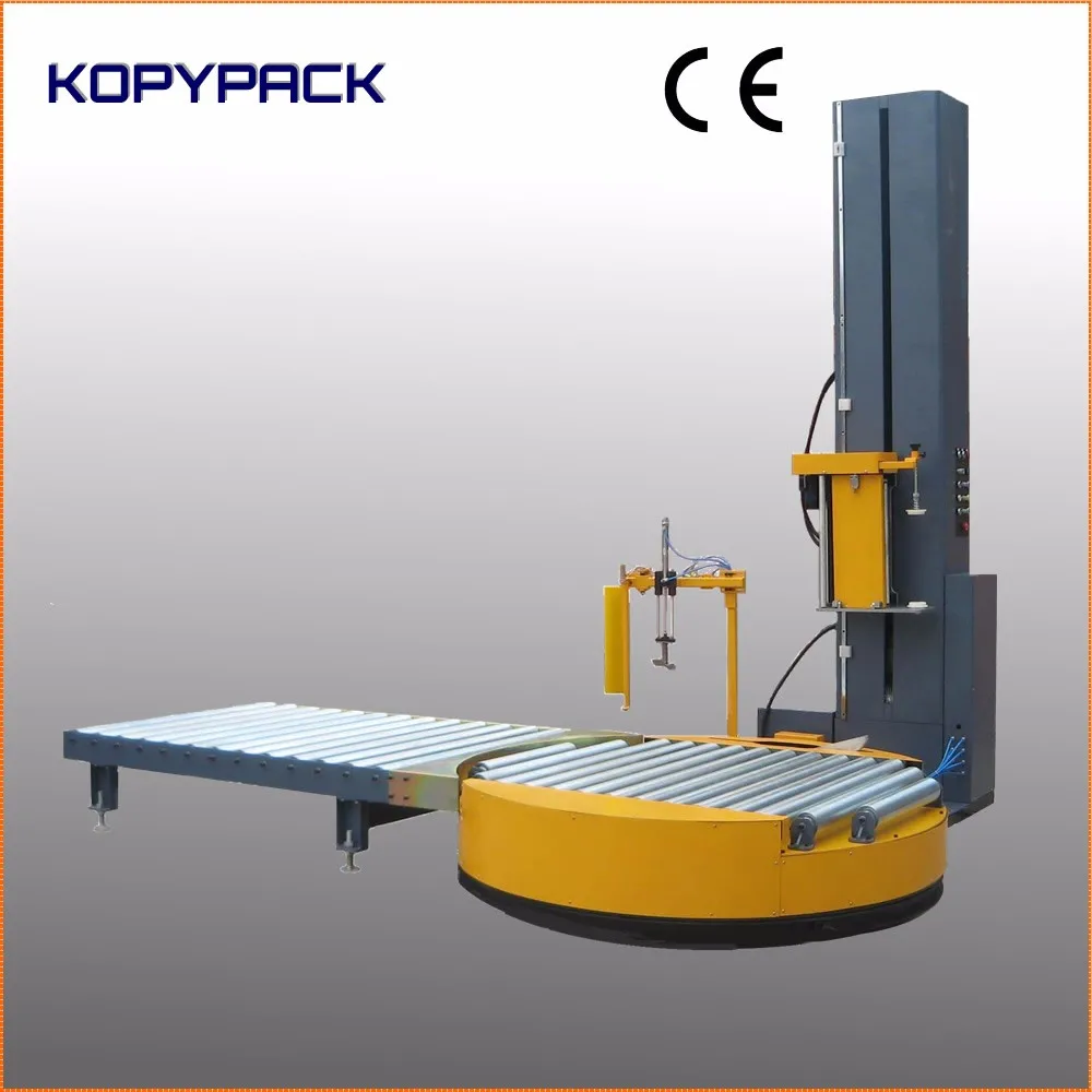 Kpwro1800 Automatic Rollers Conveyor Film Stretch Wrap Machine Buy