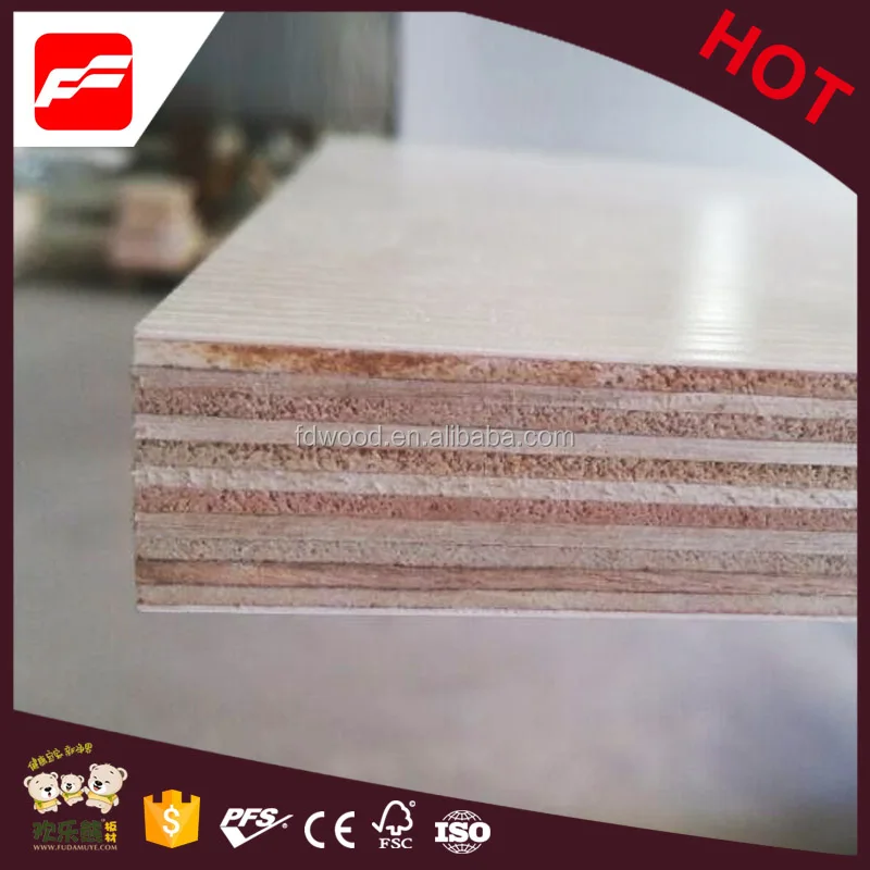 
18mm Double Sides Wood Grain Melamine Faced MDF Board 