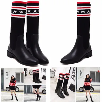 ladies long socks for boots