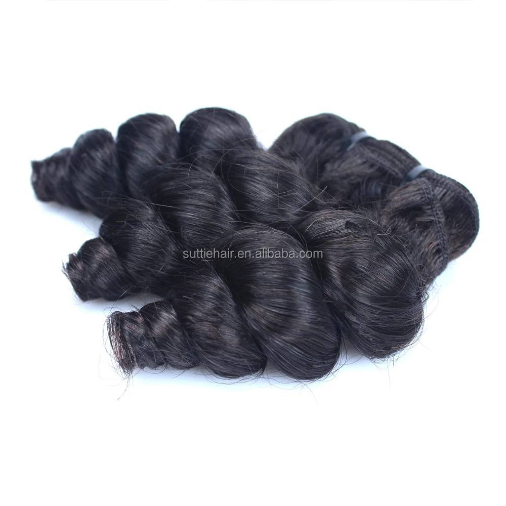 
Wholesale Virgin Hair Vendors Natural Black brazilian Human Hair bundles Double Weft Fumi Hair Top Quality Curly 