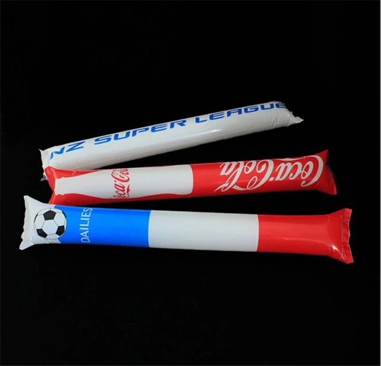 
Custom Printing Ballon Bang bang cheering Inflatable clapper sticks 