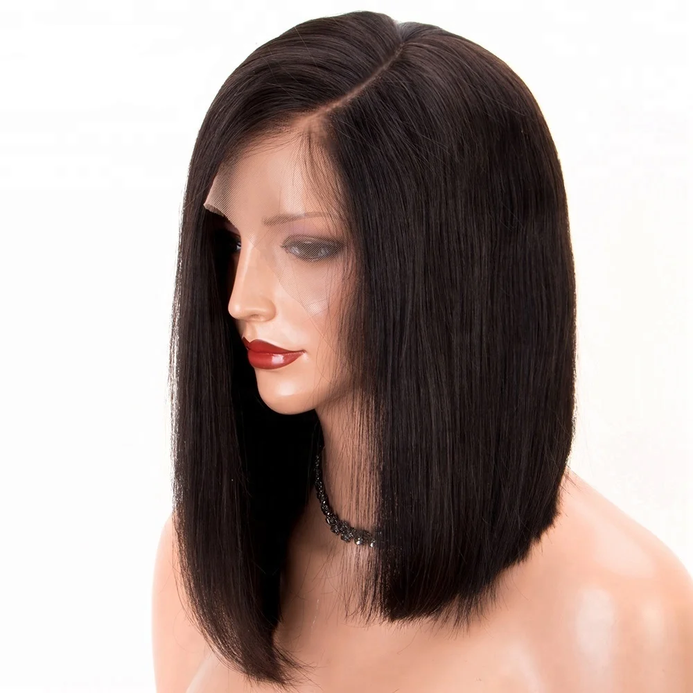 Hot Sale Wholesale Brazilian Hair 360 Full Lace Wig Virgin Human Hair Bob Wigs