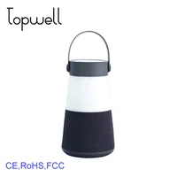 

5W TWS wireless speaker with LED Super Bass portable Lantern speaker with hook Camper 3