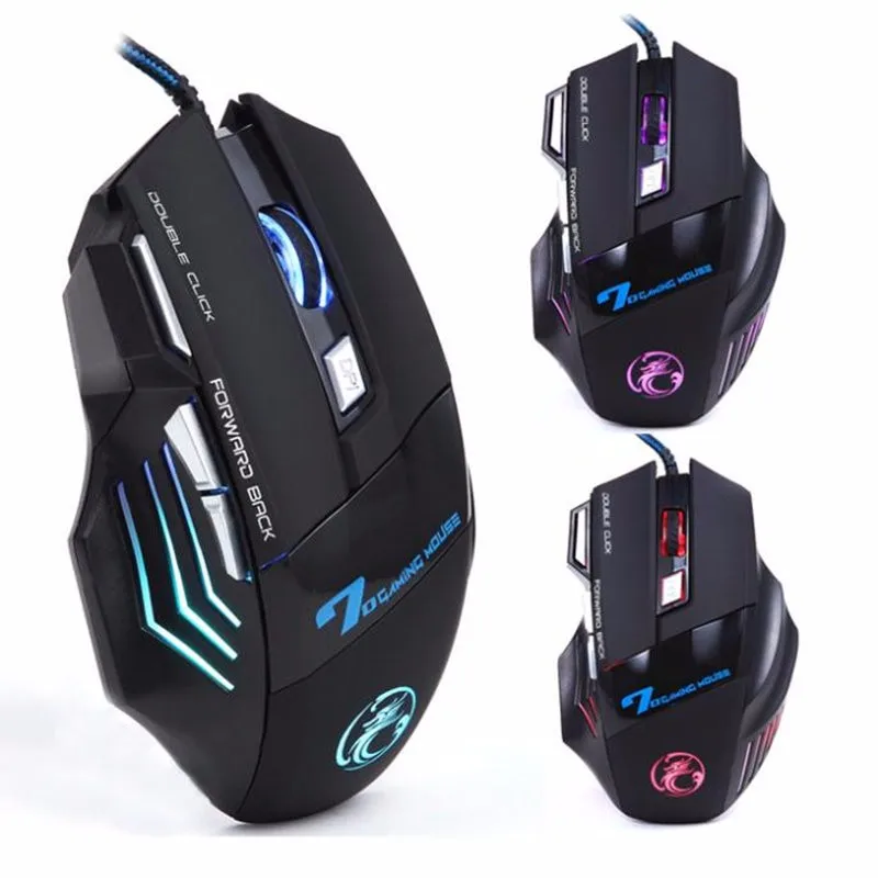 

2019 Latest LED Optical 7D USB Game Mired mouse ,used for Laptop and Desktop, N/a