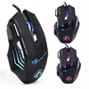 2019 Latest LED Optical 7D USB Game Mired mouse ,used for Laptop and Desktop USB gaming mouse