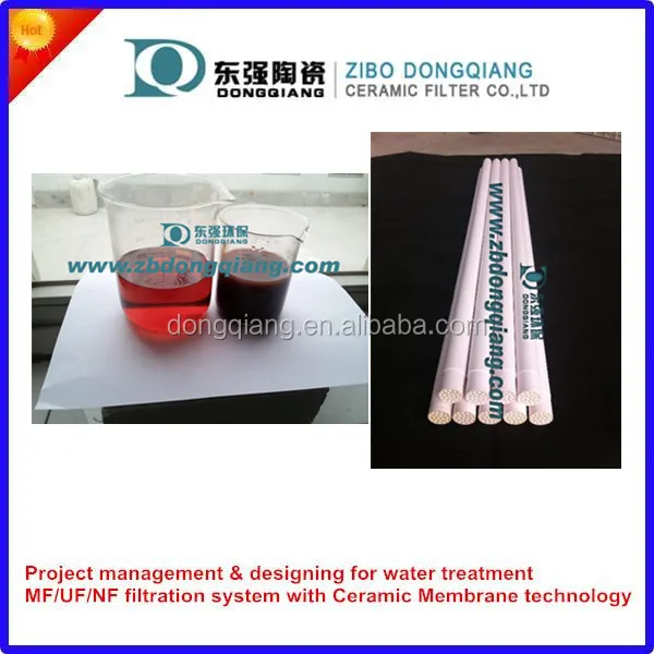 
ceramic membrane for wine clarification 