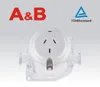 Australia plug base 3 pin standard, 1 gang surface socket electrical high quality/