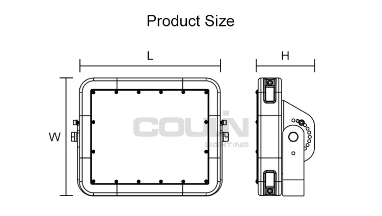 High quality Outdoor IP65 Waterproof driverless 200w 400W 1440W led flood light