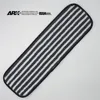 black microfiber weft terry wet hook and loop industrial mop pad cloth sleeve dry dust mop
