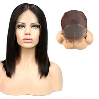 

New Design Classic Women Brazilian Short Black Wig Fashion Lace Front Wig