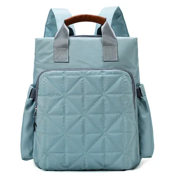Cheap Top Rated Cute Blue Polyester Baby Boy Big Diaper Bag Tote Backpack Diaper Bags For Moms ...