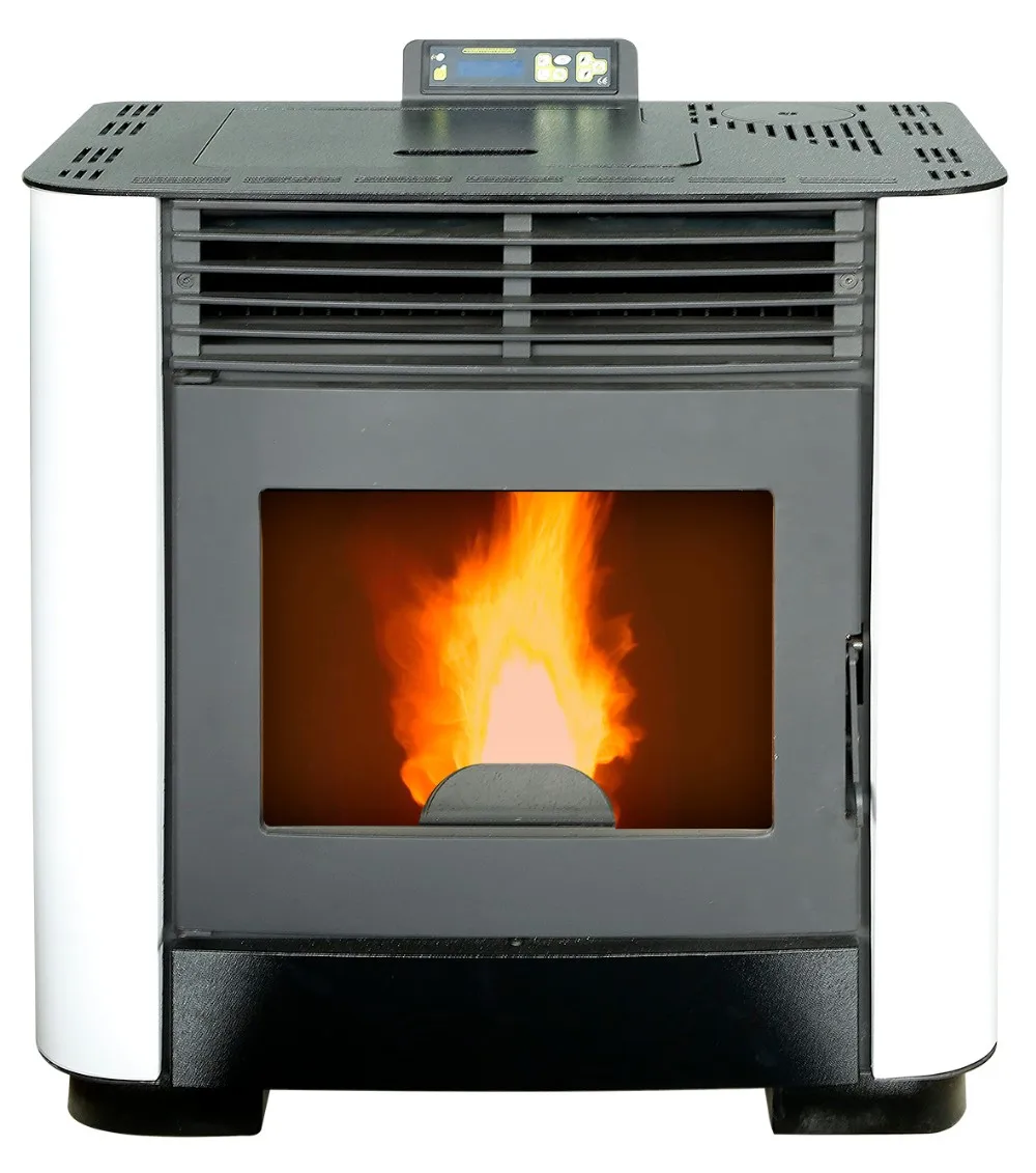 Green Power Autofeeding And Autoignite Pellet Fireplaces 9kw With