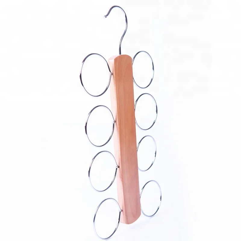 Round Wooden Retail Scarf Hangers Display Wholesale Buy Scarf Hangers