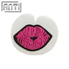 Wholesale Lady Pink Lips Embroidered Patches