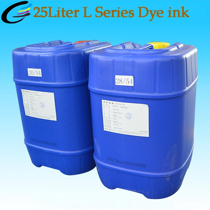 L series dye ink 25L