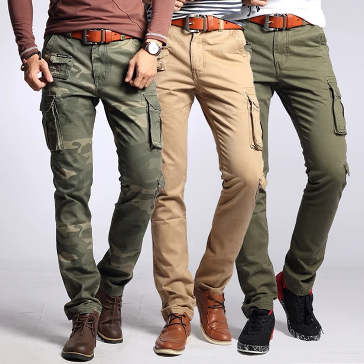 Buy Slim Fit Cargo Pants For Men,Multi 