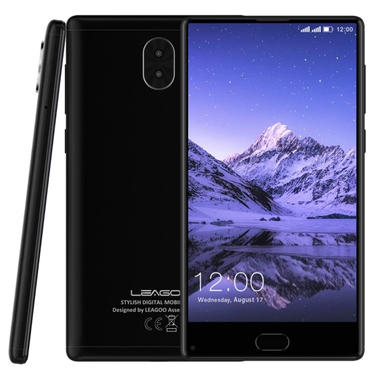 

In Stock Dropshipping LEAGOO KIICAA MIX 4G Mobile Phone 3GB+32GB 5.5 inch 2.5D Curved Full Screen Unlocked Smart Slim Cell Phone, Black