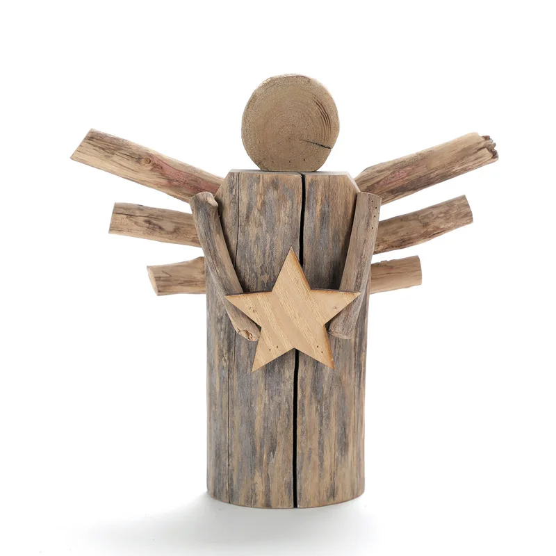 Wholesale Driftwood Wooden Tabletop Christmas Tree Topper Buy