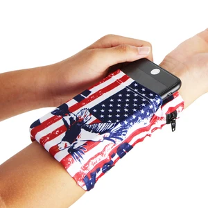 Elastic Armband ID Card Holder Bag Phone