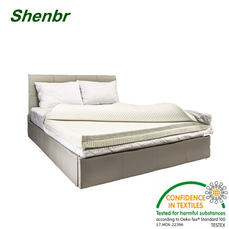 
5cm Thickness 100% Natural Latex Roll Up King Size Size Mattress 