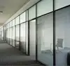 84mm width aluminum frame office removable wall partition floor to ceiling office glass partition