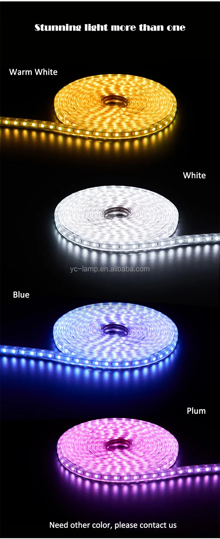 Wholesale Smd5050 Waterproof Led Light Strip Color Changeable Flexible