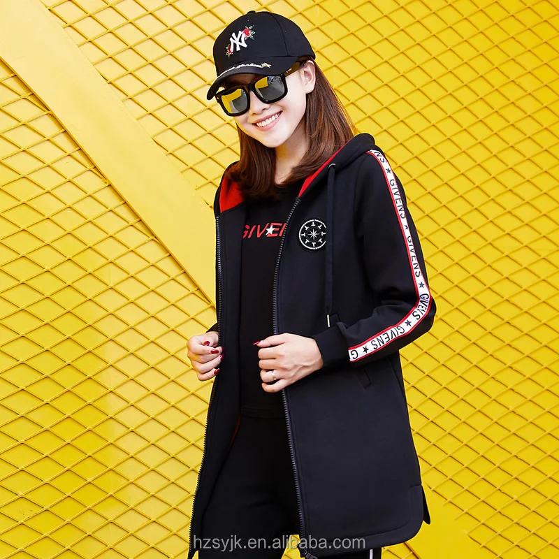 

OEM wholesale custom hoodies ladies velvet 1 pcs sweatshirt dress female plain thick heavy tracksuit, Custom color