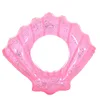 Bling Shell Swim Ring Conch Style Pool Float Cowry Shiny Adult Inflatable Swimming Ring