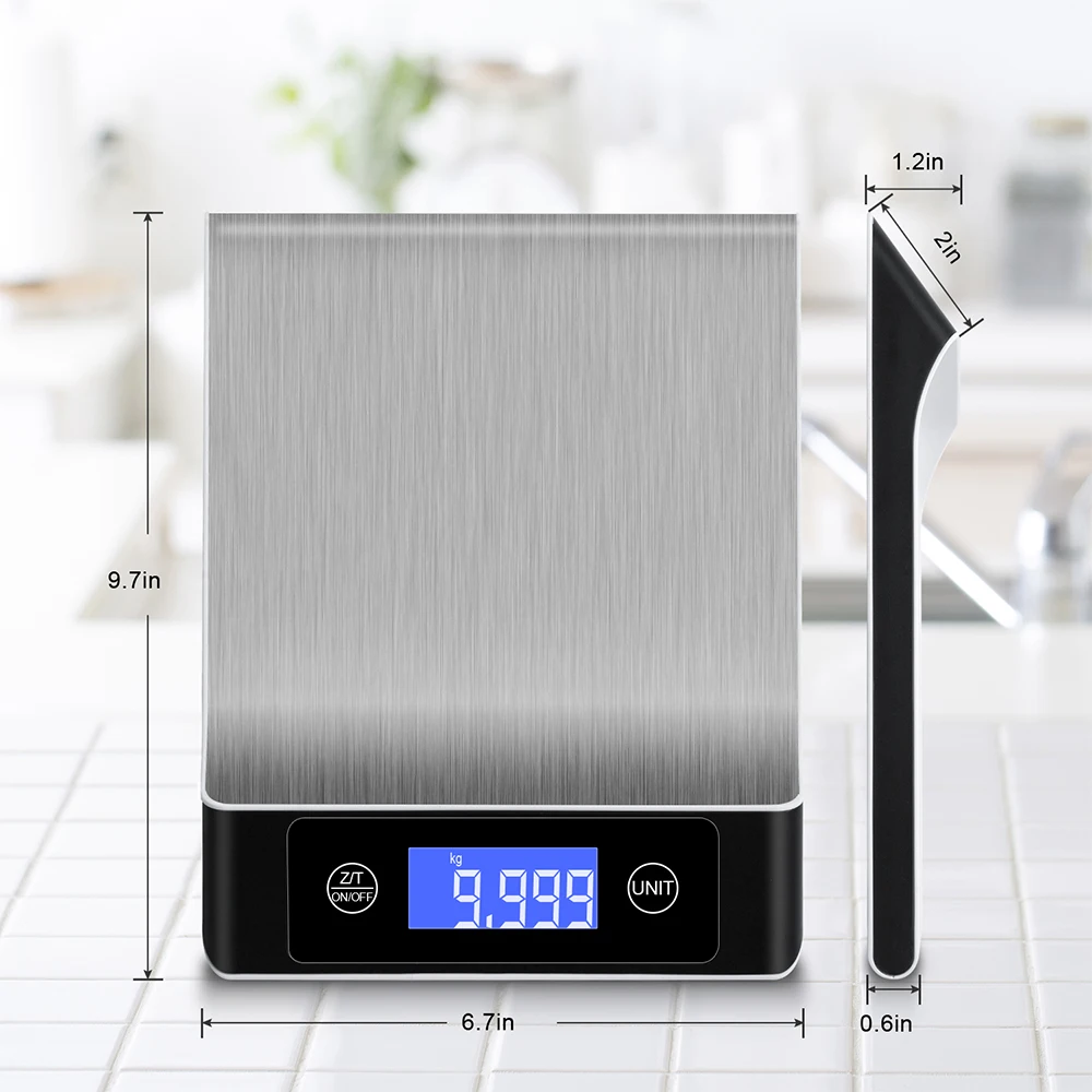 
CX17 New Kitchen Electric Coffee Digital Luggage Food Scale LCD Digital Electric Postal Weight Scale 5kg 