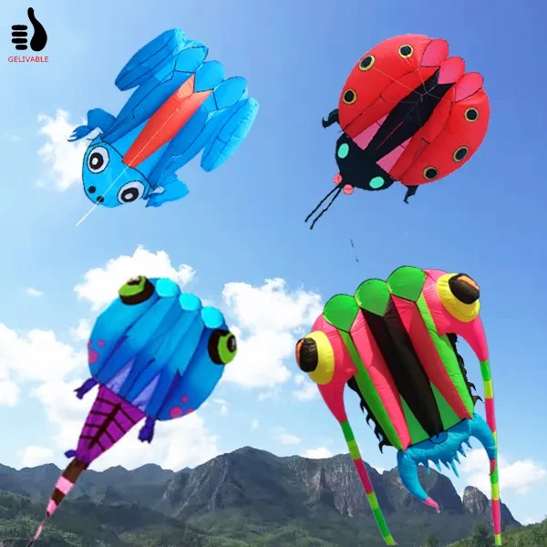 

Various shape classical nylon 3d beach inflatable kite
