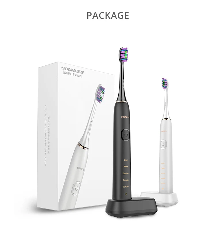 New Electric toothbrush 5 modes Sonic Electric Toothbrush For Adult CE ROHS Approved