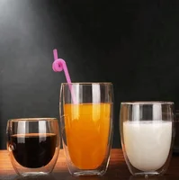 

double wall shot glass / glass coffee tea cups / mugs / drinking glasses