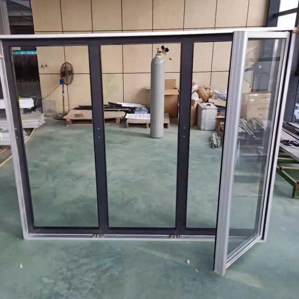 
Commerical wlk in refrigeration glass swing door for showcase 