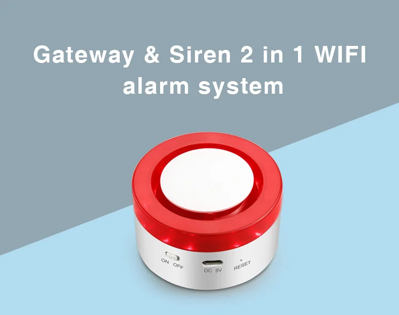 Remote Control Tuya Alarm system Smart Alarm system Siren Alarm System