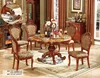 Round marble top dining table with rotating centre NG5631&NG2885