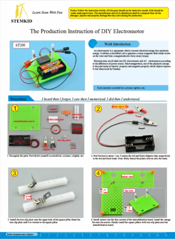 Diy Electric Motor Physics Teaching Aids Model Buy Physics Teaching