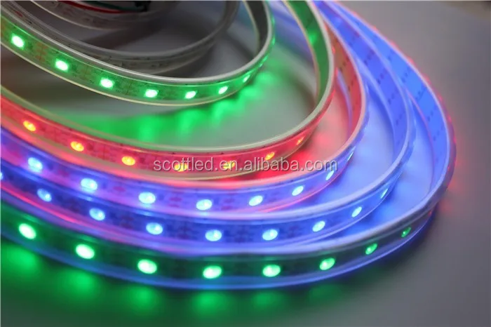 Waterproof WS2811 multi color led lights strip ws2811 led pixel strip ip67 led strip lights WS2811 digital led lights