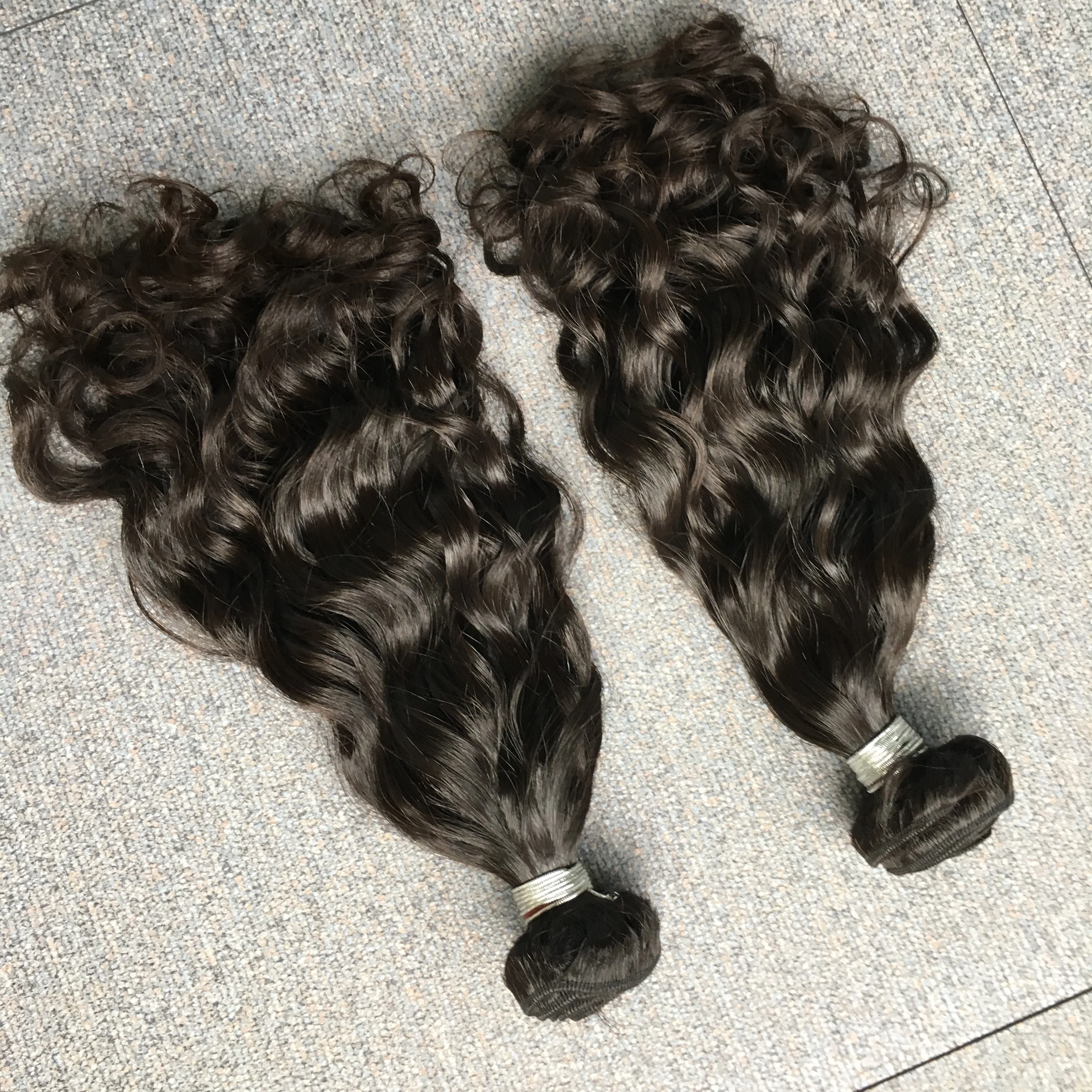 

Good feedback shedding free tangle free mongolian hair double drawn cuticle aligned hair mongolian virgin hair