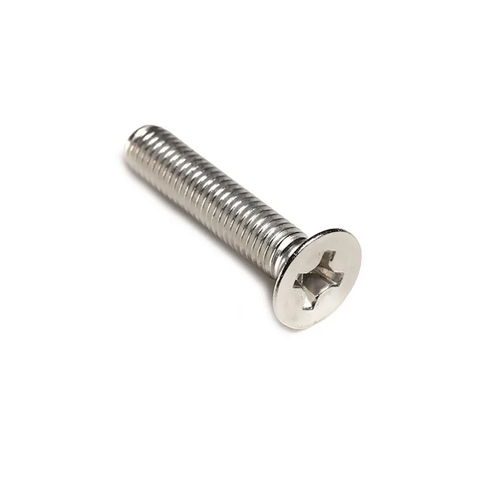 
Phillips cross recessed Countersunk head Machine screw M6 M8 M10 mm standard and customized length 