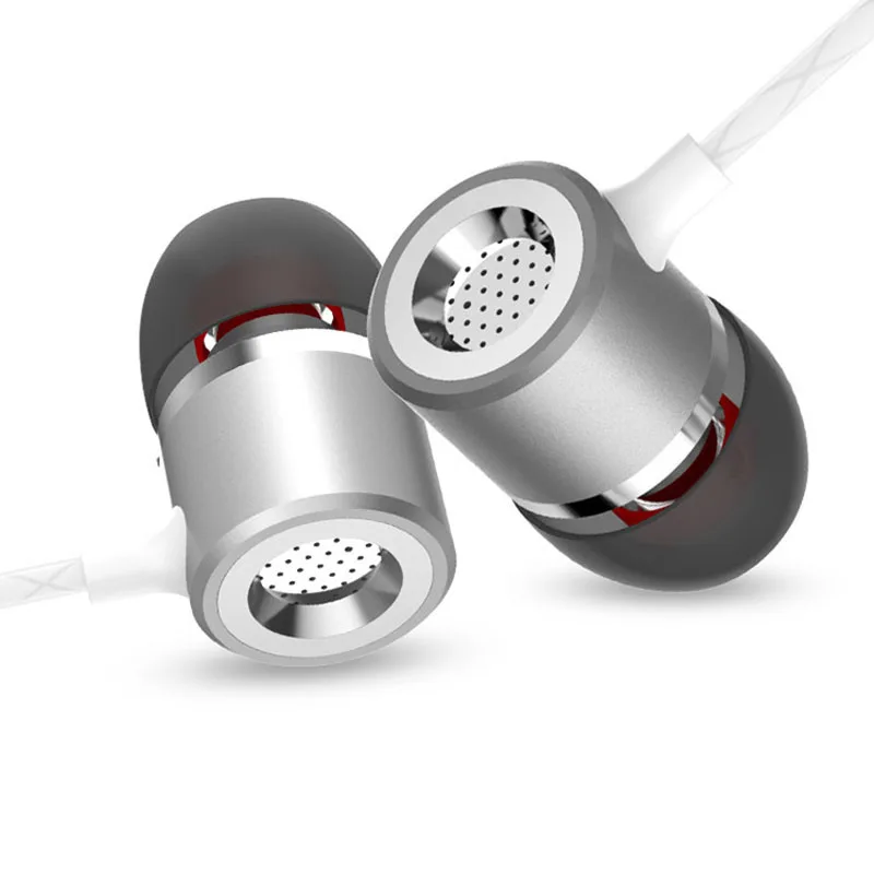

High Quality Cheap Sport Stereo Metal In Ear 3.5mm Wired Headphone Earphone For Mobile