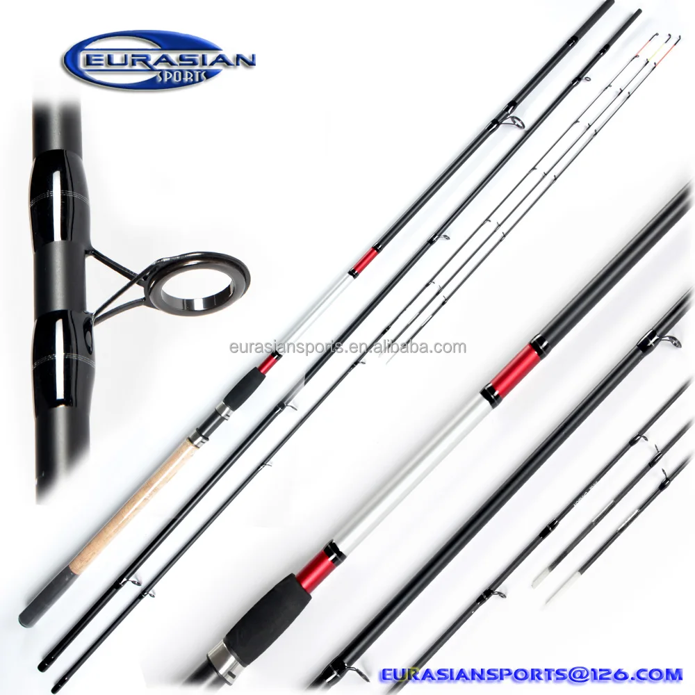

action upto120g 3.90m 3 tips MH action avlvo graphite carbon feeder fishing rod