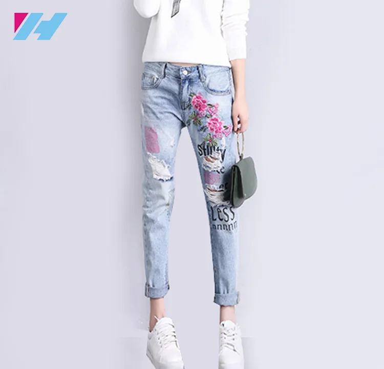 new jeans top design for girl 2019