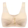 Wholesale Snaps Button Close Soft Bra,Breathable Women's Plus Size Wire Free Comfort Lace Bra