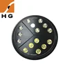 New product CE certification 7inch 75w round LED headlight for off-road , motorcycle,JEEP Wrangler JK TJ YJ